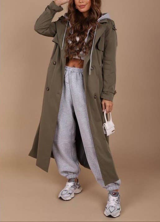 Trench imperméable sweat