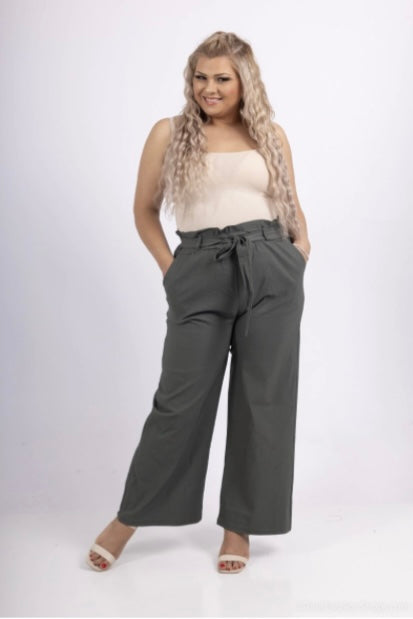Grande taille Pantalon large