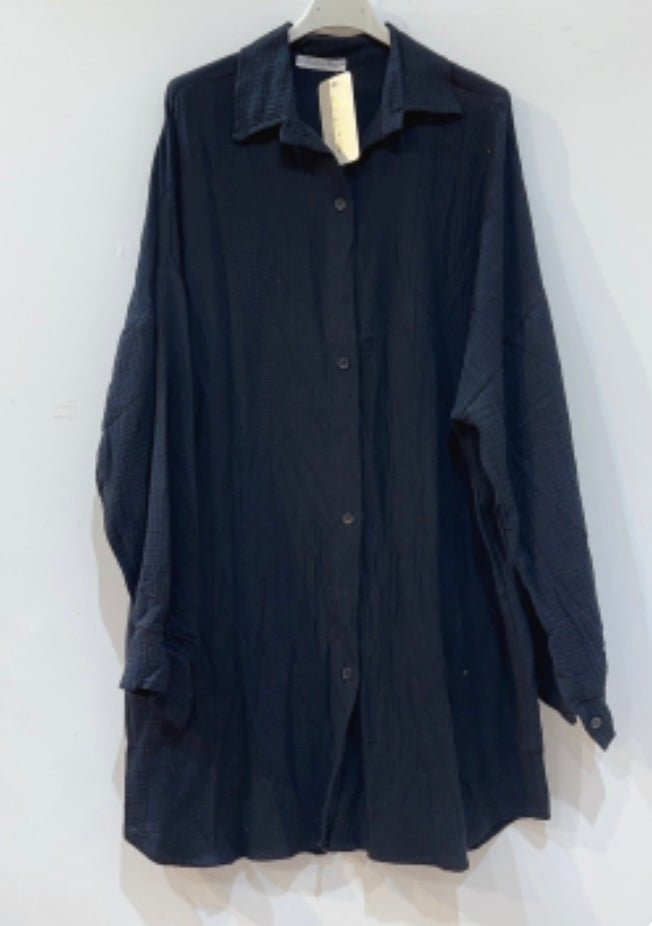Chemise Robe en gaze de coton - leyily
