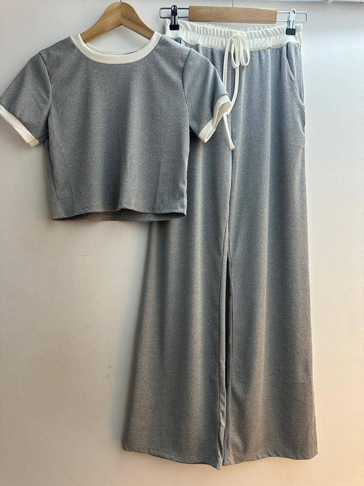 Ensemble top + pantalon taille unique - leyily