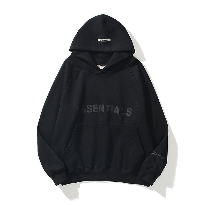 Sweat à capuche, manches longues ample - leyily