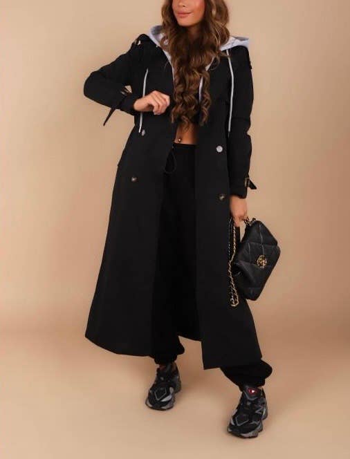 Trench imperméable sweat - leyily