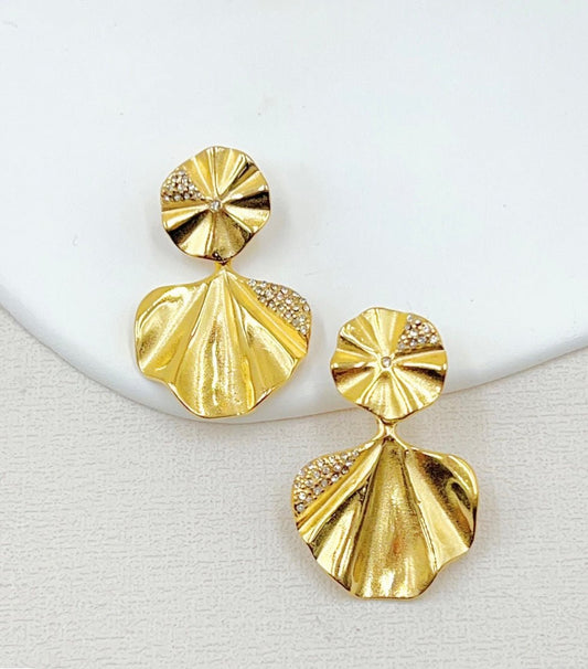 Boucles d’oreilles or - leyily
