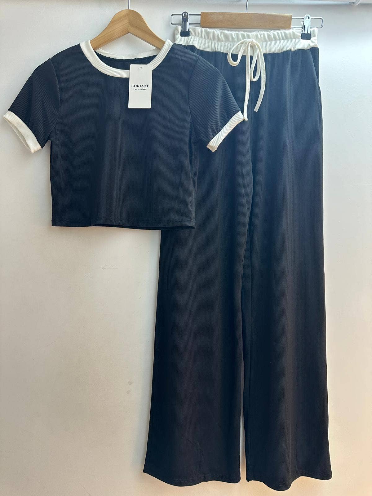 Ensemble top + pantalon taille unique - leyily