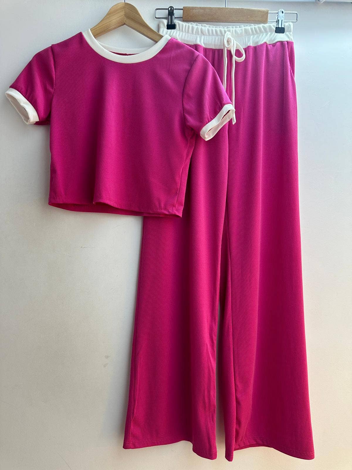 Ensemble top + pantalon taille unique - leyily