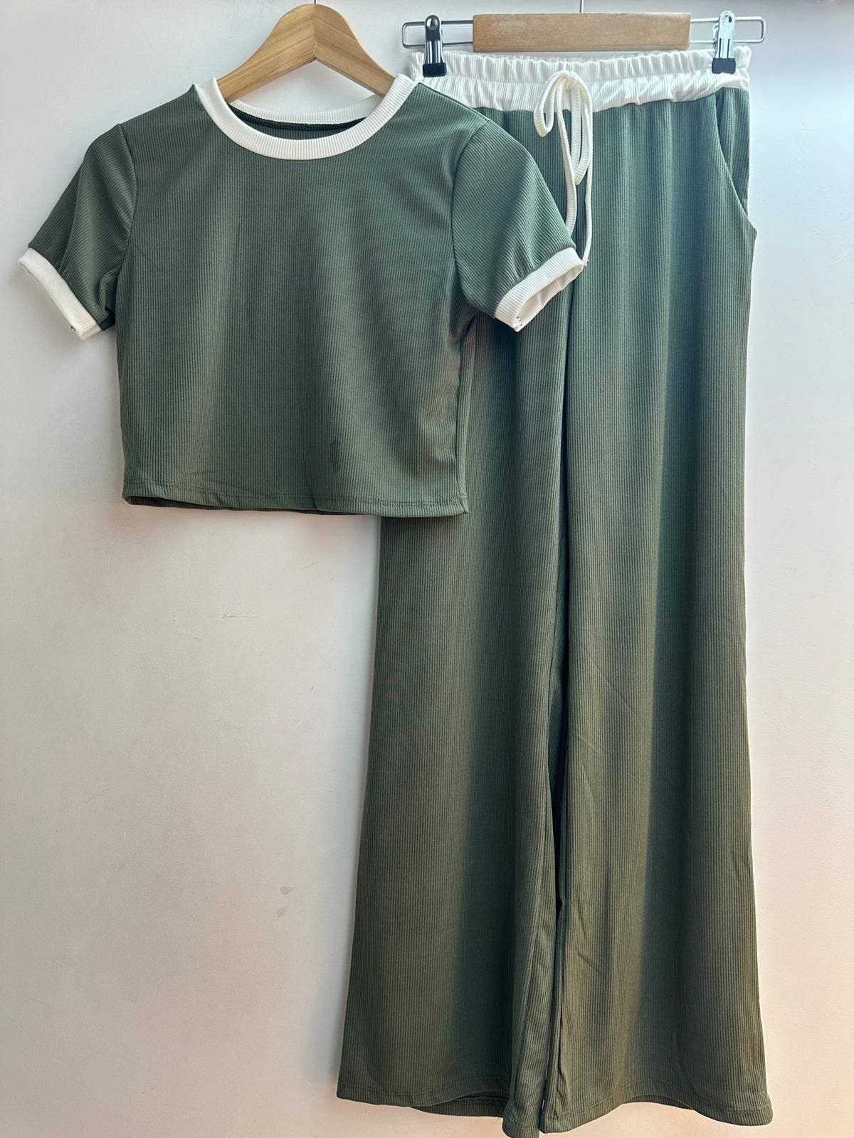 Ensemble top + pantalon taille unique - leyily