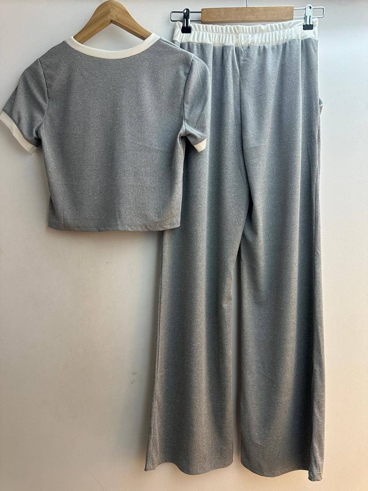 Ensemble top + pantalon taille unique - leyily