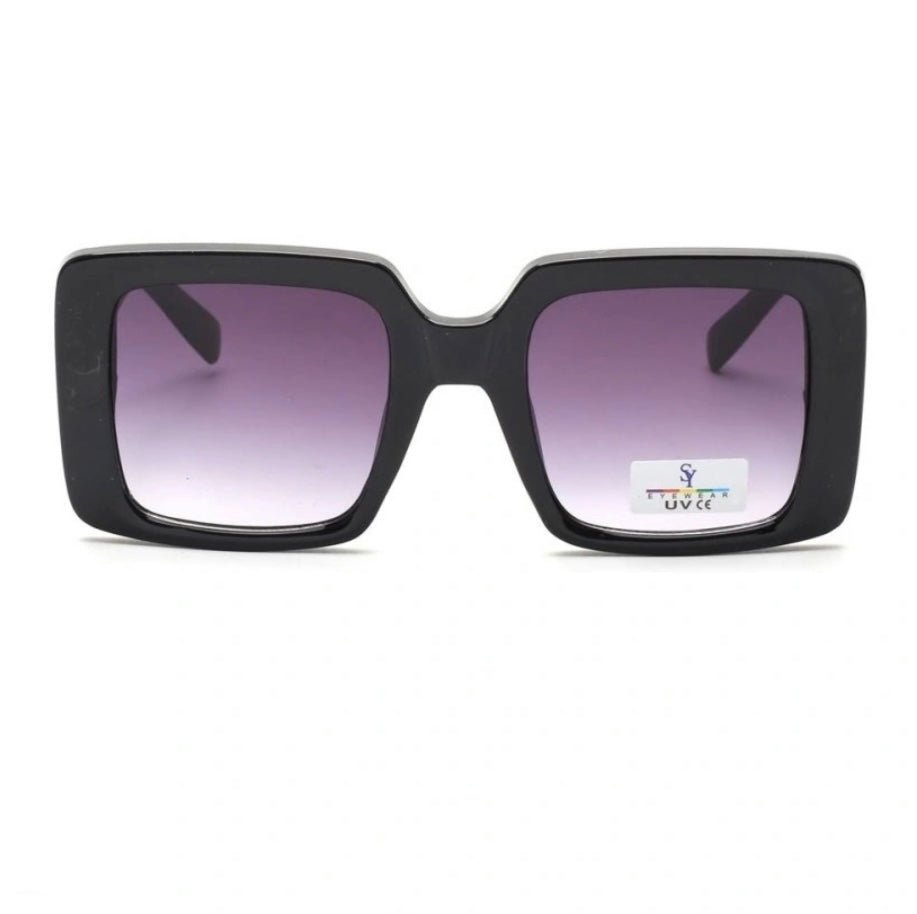 Lunettes de soleil branche doré - leyily