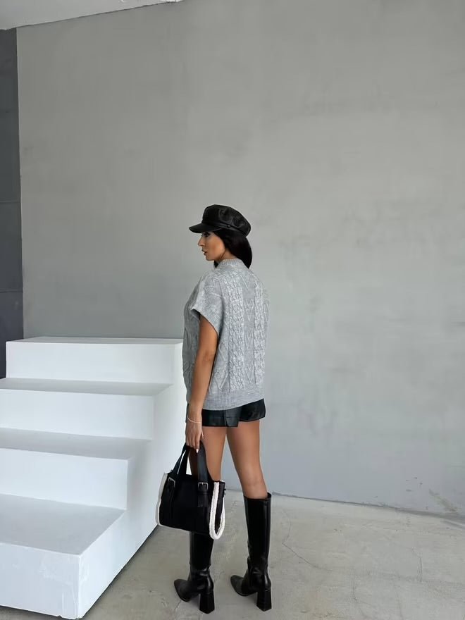 Pull manche courte - leyily