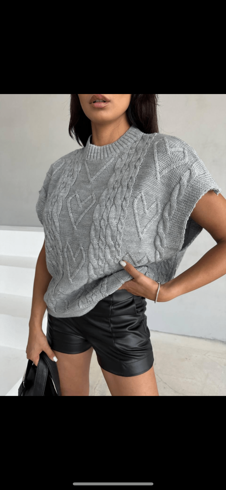 Pull manche courte - leyily