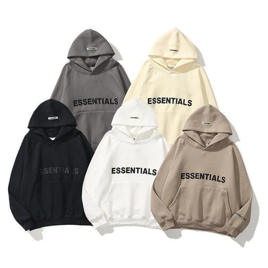 Sweat à capuche, manches longues ample - leyily