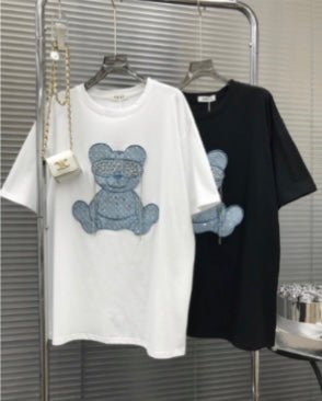 T-shirt à motif - leyily