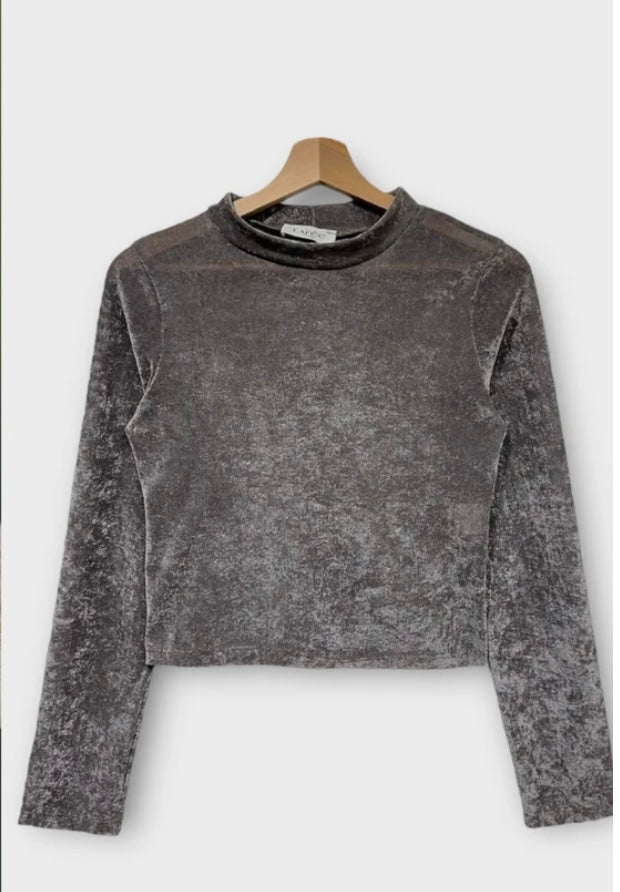 Top en velours - leyily