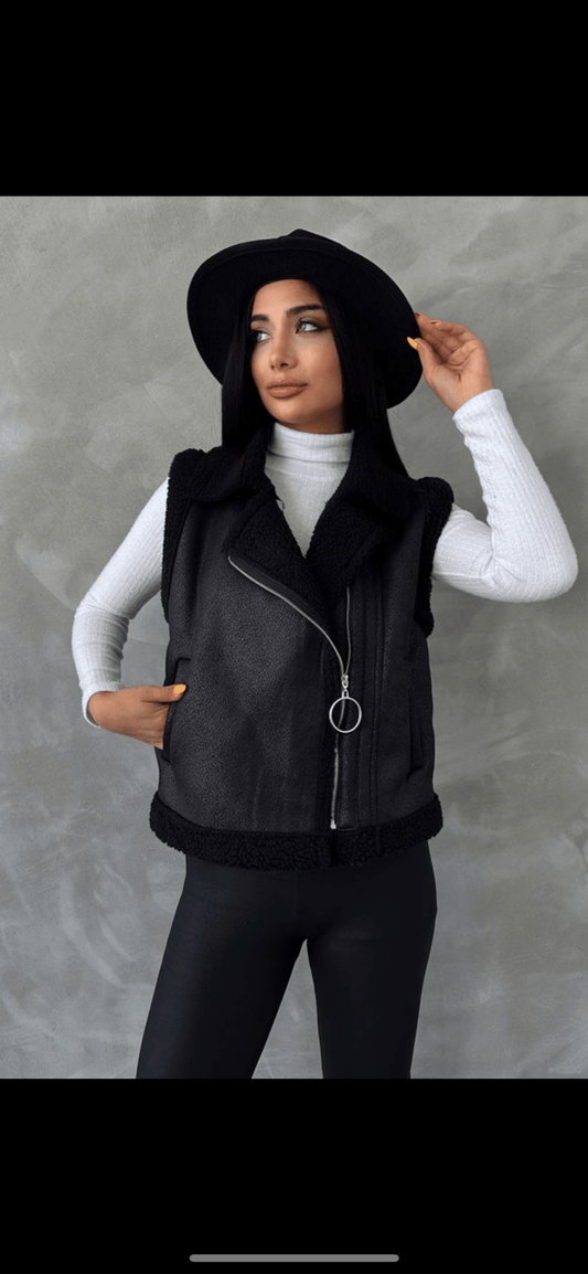 Veste gilet sans manches - leyily