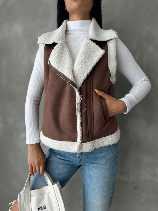 Veste gilet sans manches - leyily
